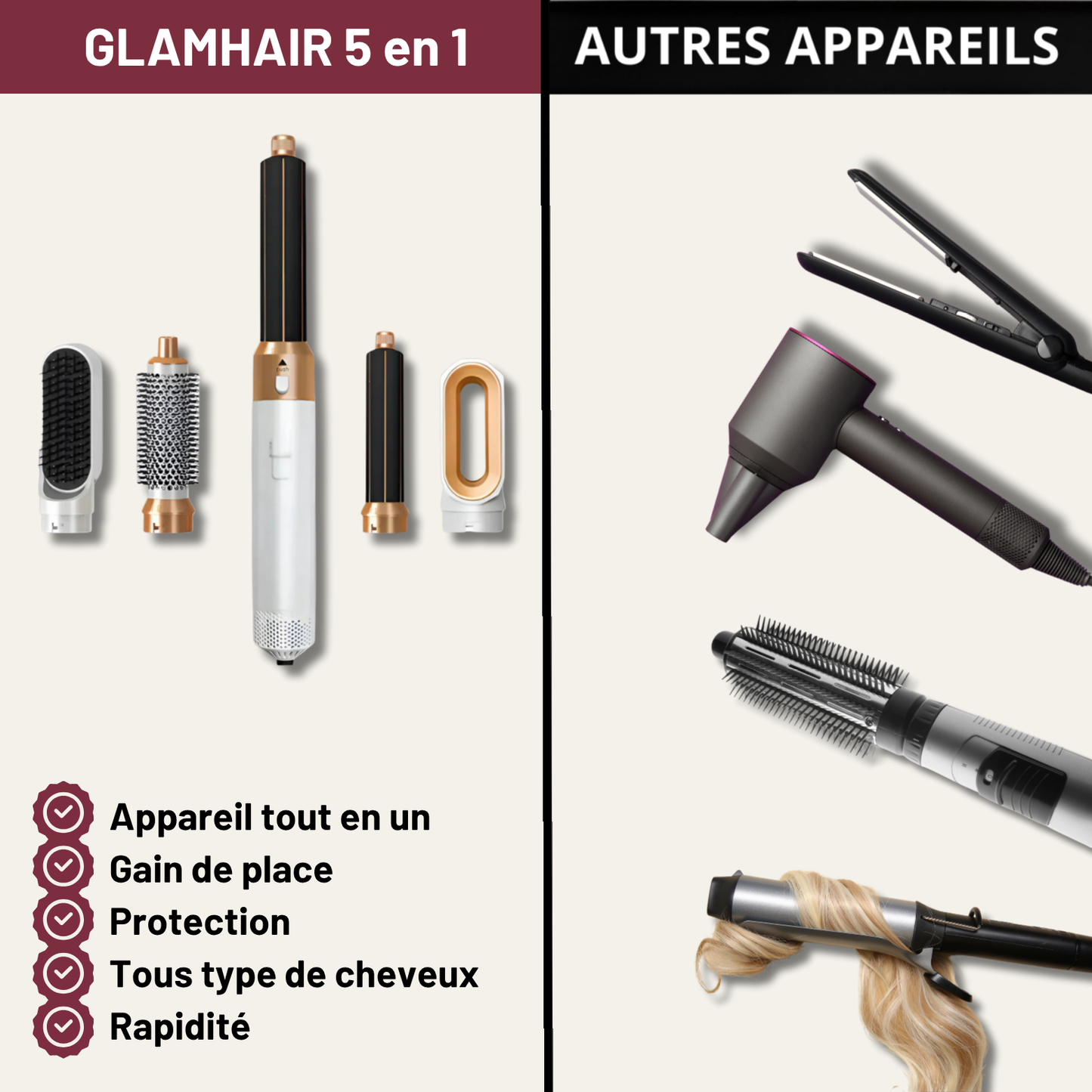 Glamhair Pro 5-en-1