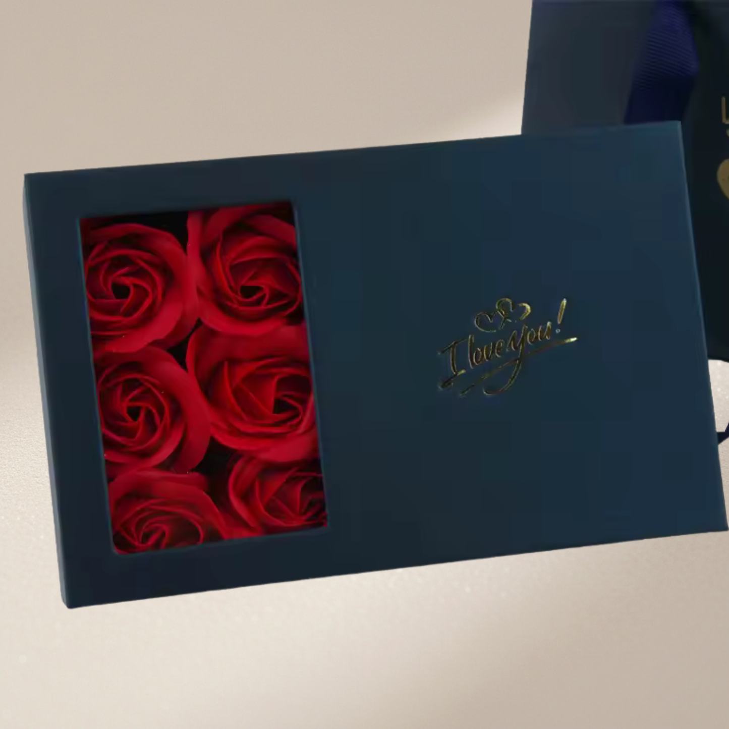 Coffret rose éternelle