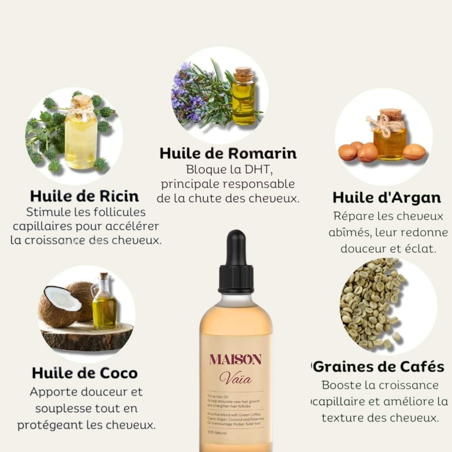 Sérum pousse de cheveux- Élixir de Romarin™