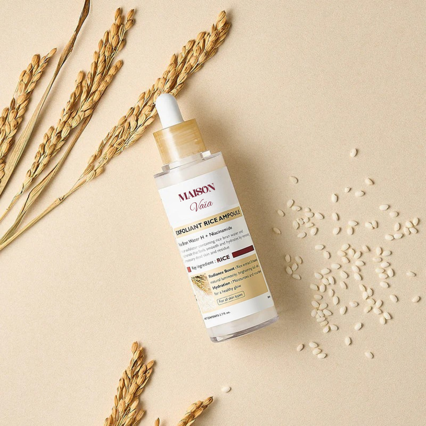Exfoliant à base de riz-PureRice™
